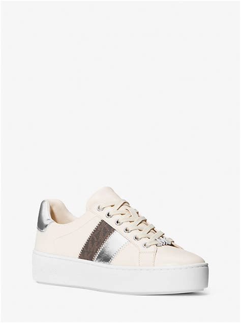 michael kors tennis poppy|mike Kors poppy sneaker.